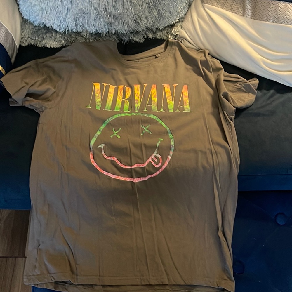 Gray Nirvana Shirt